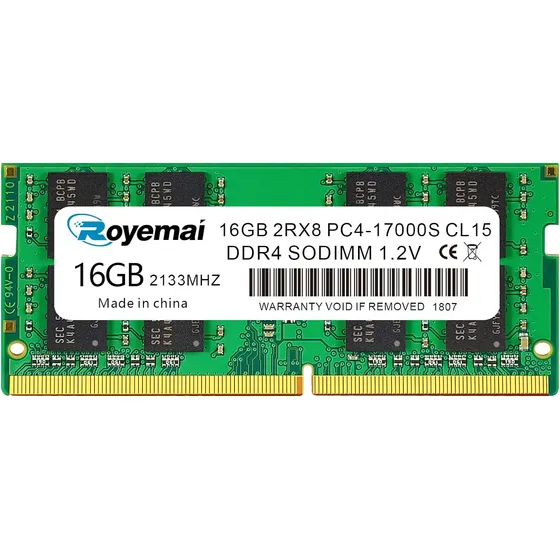 Memoria 16gb Ddr4 Pc4 17000s 2133mhz Sodimm 2rx8 260-pin 