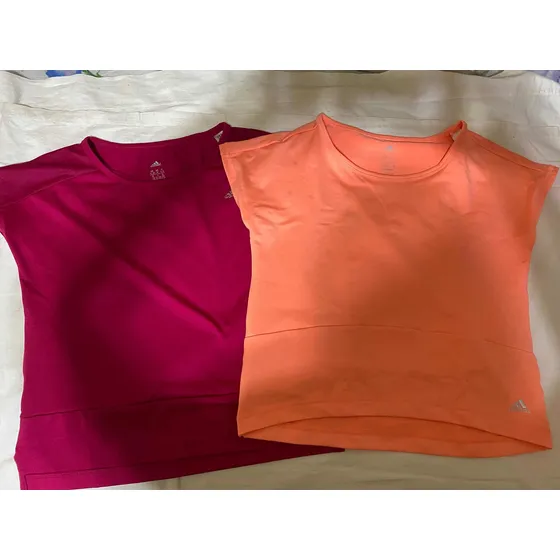 Franelas adidas Niñas Originales Talla 12. Usadas