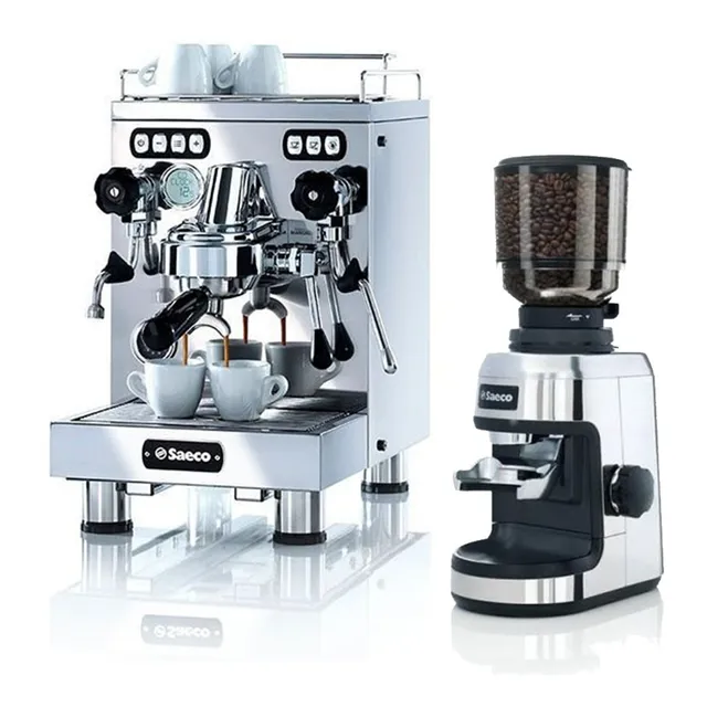Máquina De Café Profissional Saeco Se50 Com Moinho M50