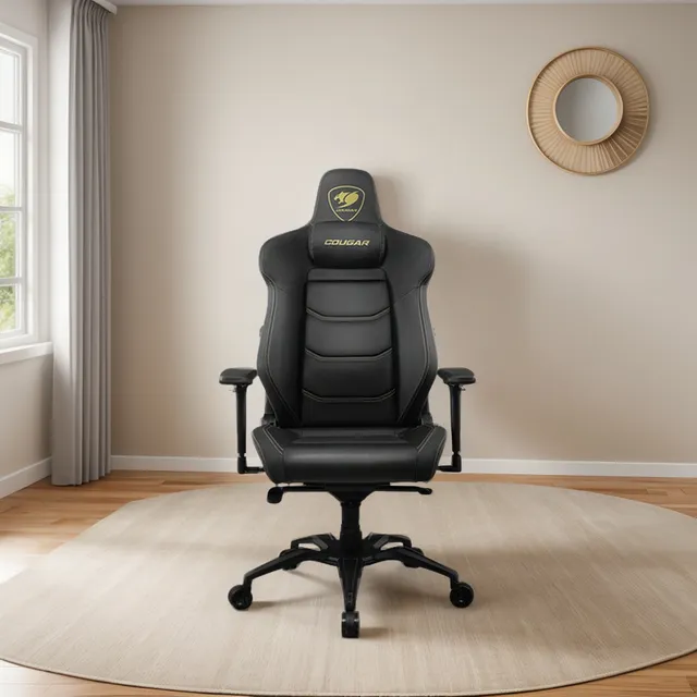Silla Cougar Armor Evo Royal Negro Cuero