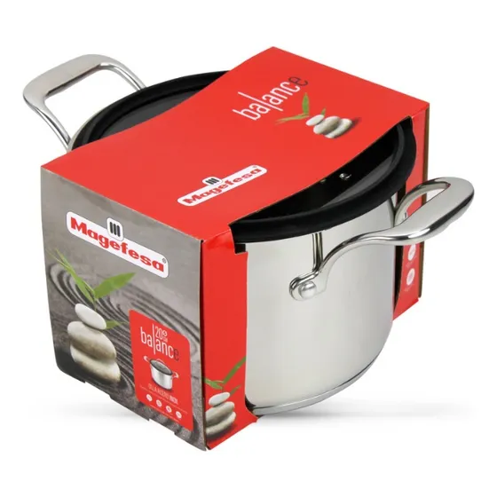 Cacerola Magefesa Balance / 24cm / Con Tapa / 41383