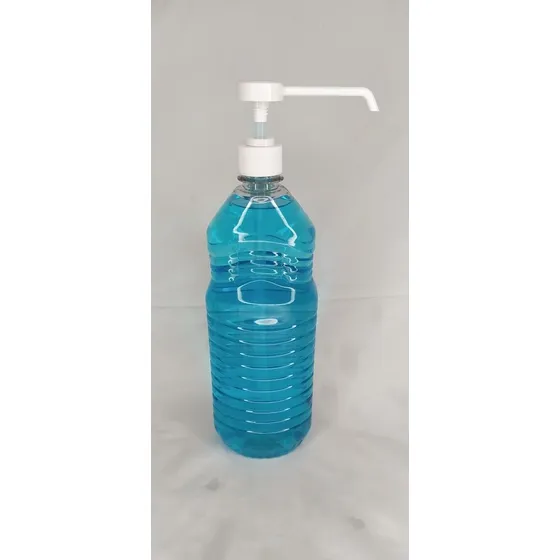 Envase Plástico Zafiro Litro Tapa Val.loción 28mm Pico Largo