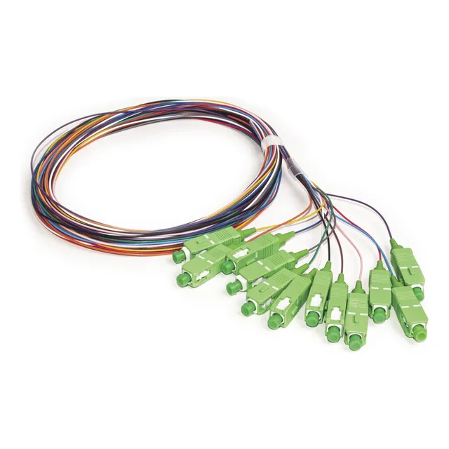 Kit De 12 Pigtails Sc/apc Monomodo 2mts, Lp-fo-sm-pig-12-sca