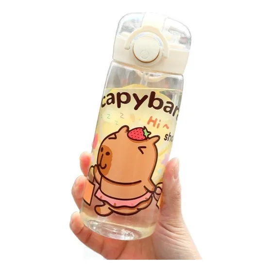 Termo Tomatodo Chiguire De Capibara De Colores De 500 Ml