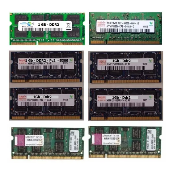 Memoria Ram 1gb Ddr2 Dell Vostro 1500 Inpiron 1525 1545 1521