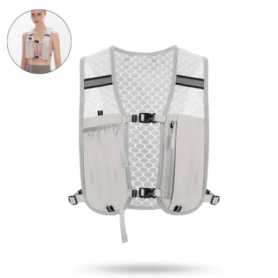 Chaleco Running Bolso Bicicleta Mochila Trail Senderismo