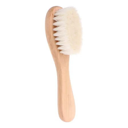 Peine Masajeador De Madera Con Cerdas Suaves