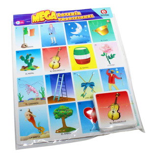Juego De Mesa: Mega Lotería Tradicional Juego De Mesa: Mega Lotería Tradicional