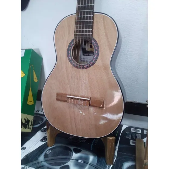 Guitarra Clásica Infantil Color Natural, Diapasón De Madera