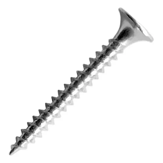 Tornillo Volcanita Punta Fina 6x1 1/4 Zinc 1000 Unds