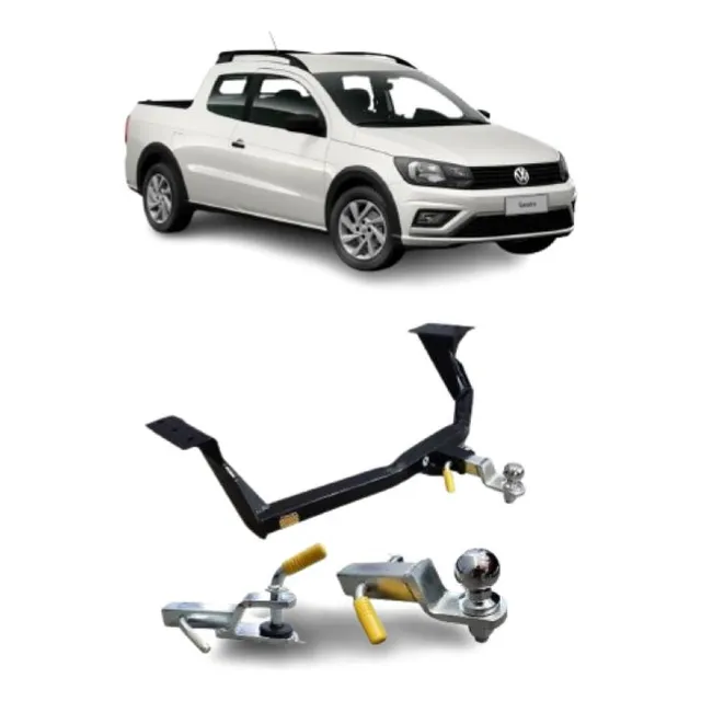 Enganche De Trailer Extraible Volkswagen Saveiro G 7