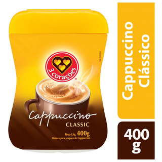 Cappuccino Classic 400g 3 Corações Cappuccino Classic 400g 3 Corações