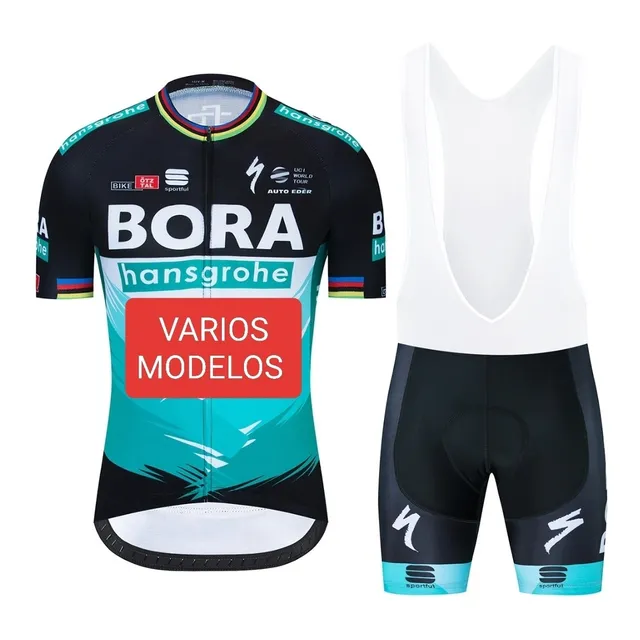 Conjunto De Ciclismo , Calza Con Tiradores + Camiseta