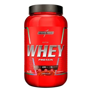 Nutri Whey Protein Chocolate Pote 900g Integralmédica Nutri Whey Protein Chocolate Pote 900g Integralmédica
