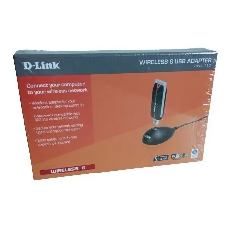 Adaptador Inalámbrico D-link Dwa 110 Usb