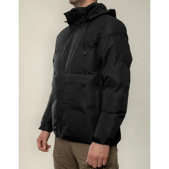 001 - Parka De Hombre Térmica Y Impermeable