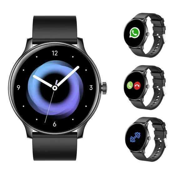 Nictom NT06 Smartwatch Negro Bluetooth Llamadas Reloj Inteligente