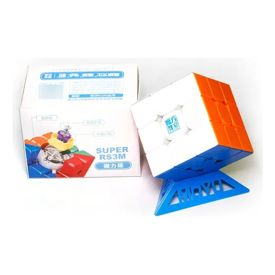 Cubo Mágico 3x3 Super Rs3m 2022 Estándar Precio-calidad Color de la estructura Stickerless