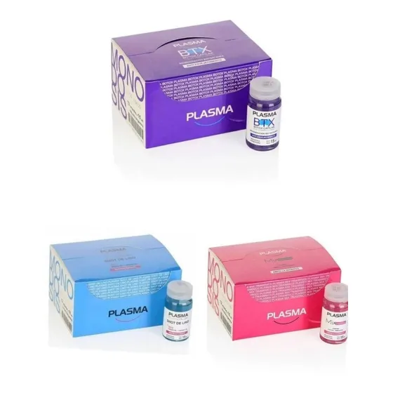 Ampollas Plasma Mezcla Btx, Triaminica Y Shot De Lino 12 Un