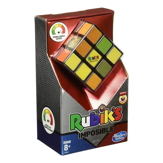 Cubo Rubik Imposible Habro 3 X 3 Nivel Alto Complejidad Color De La Estructura Negro