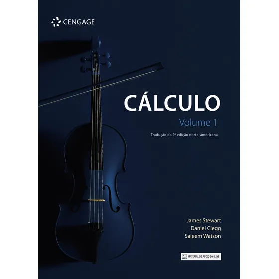 Cálculo: Volume 1, de Stewart, James. Editorial Cengage Learning Edições Ltda., capa mole em português, 2021