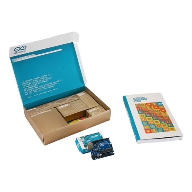 Kit Básico De Arduino Uno R3 Con Componentes Electrónicos