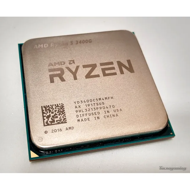 Procesador Amd Ryzen 5 3400g Con Disipador