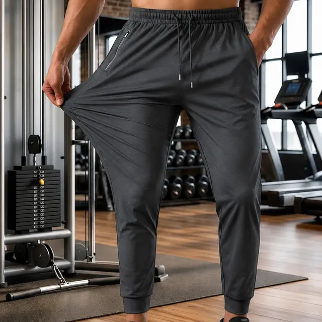 Calça Masculina Tactel Jogger Esportiva Academia Slim Treino