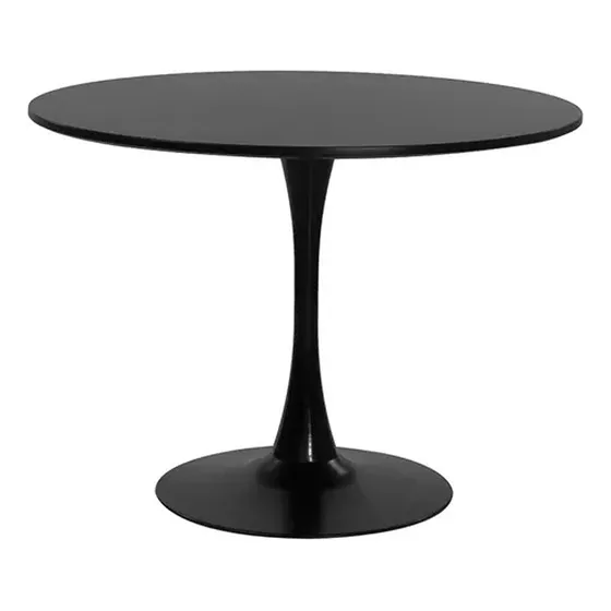 Mesa De Jantar Sala Redonda Saarinen Tulipa 110cm Elidy Mdf