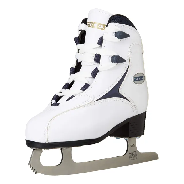 Roz Patin Hielo Flor Lis Lanoso Superior Azul Marino 450694