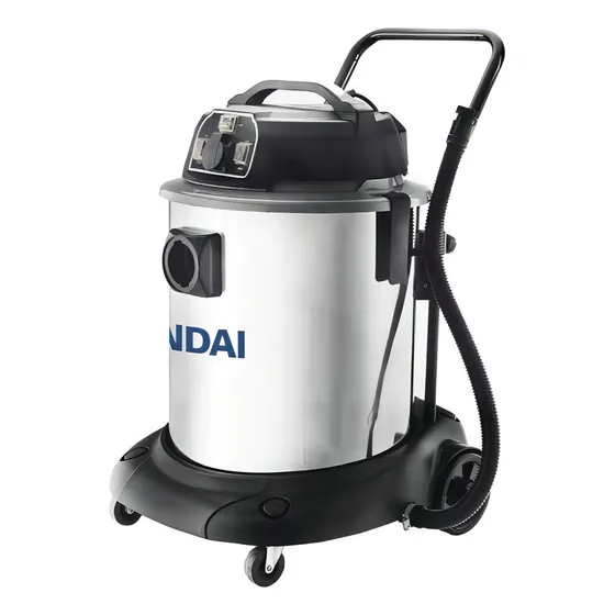Aspiradora Hyundai 100 Litros 3000w Industrial - Sas