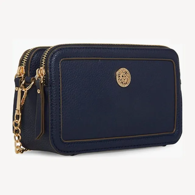 Bolsa Crossbody Anne Klein Azul Marino Nueva Y Original