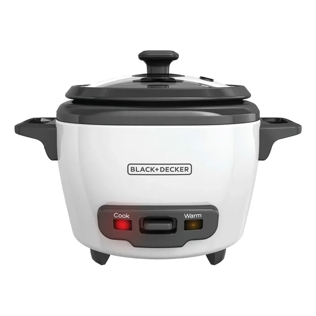 Olla Arrocera De 3 Tazas Black & Decker Rc3203 - Blanco
