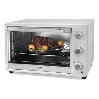 Forno De Bancada Elétrico Suggar Fe501 50l Branco Forno De Bancada Elétrico Suggar Fe501 50l Branco