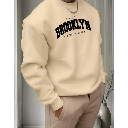 Moletom Gola Careca Blusa De Frio Academia Blooklyn