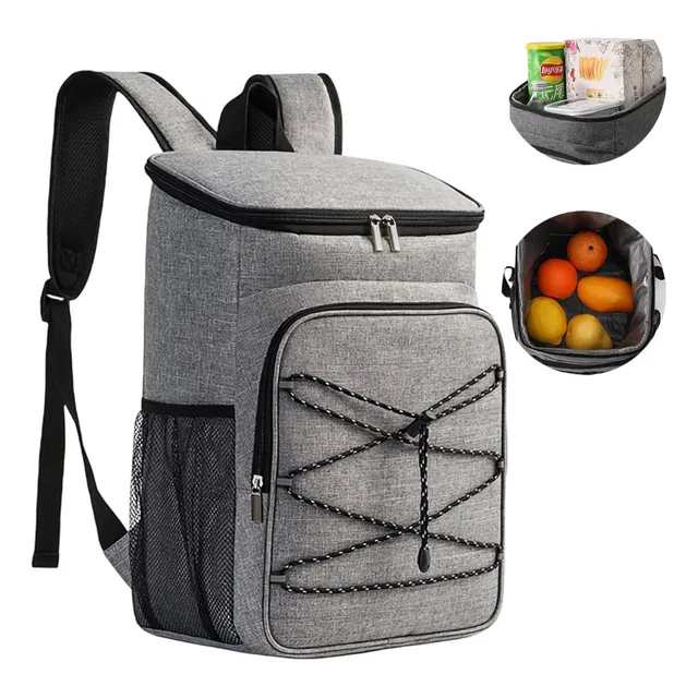 Mochila Hielera Térmica Impermeable Portátil De 25 L