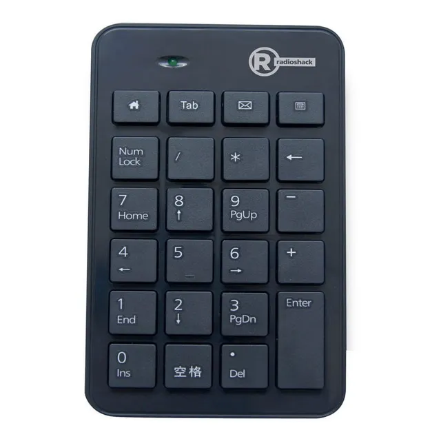 Teclado Numérico Radioshack Membrana Usb Número De Teclas 23