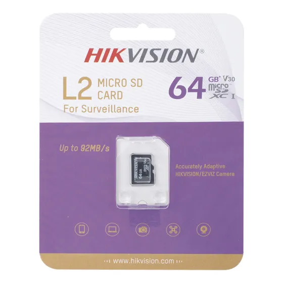 Memoria Micro Sd Ideal Videovigilancia Camaras 64gb Clase 10