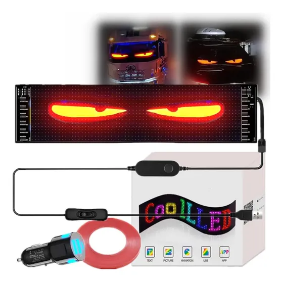 Pantalla Flexible Led Para Ventanas De Automóviles,