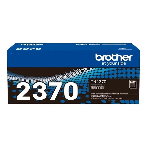 Toner Brother Tn-2370 Para Dcp-l2540dw Mfc-l2740dw Color Negro