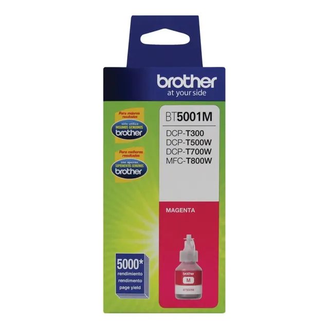 Tanque De Tinta Color Magenta Brother Bt5001m
