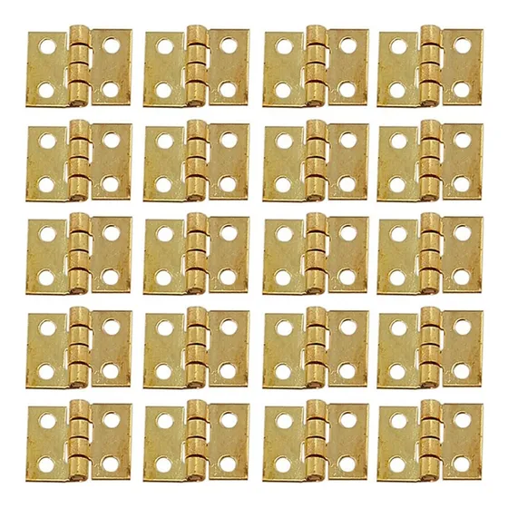 Bisagra Tuhot Pieza Metal Dorada Para Casa Accesorio Muebl