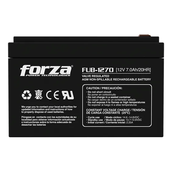 Bateria Sellada 12v 7ah Ups Cerco Electrico Alarma Carrito