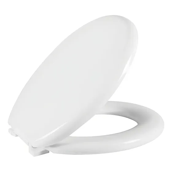 Assento Tampa Para Vaso Sanitário Almofada Convencional Oval Branco Astra TAJ/AS