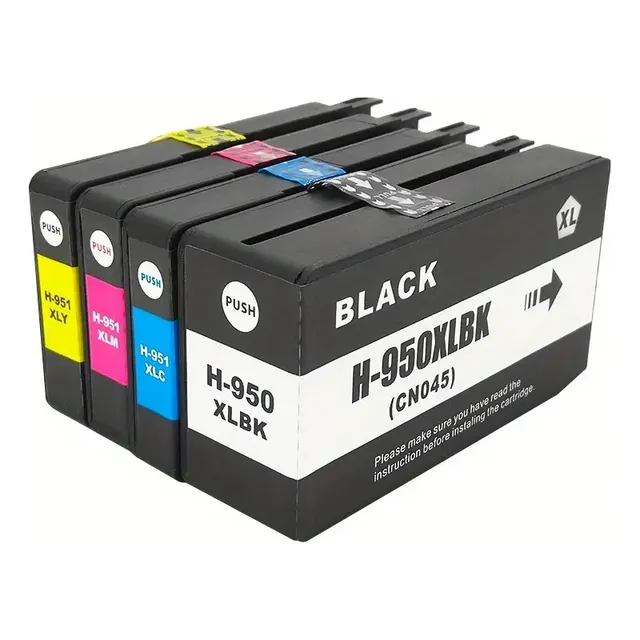 Pack 4 Pzs Cartucho Compatible 950xl 951xl 8600 8610 8620