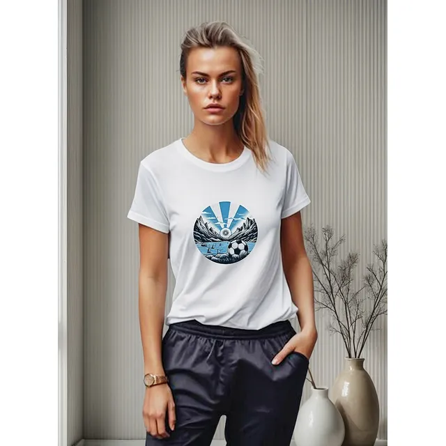 Remera Dama Mujer Argentina Nacional Amor Patria Bandera 99b