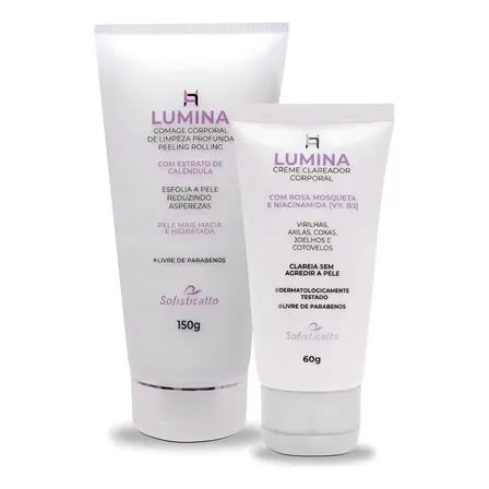 Clareador De Virilha Axila E Esfoliante Corporal Limpa Pele