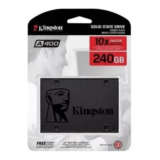 Disco Duro Solido Kingston 240gb Ssd A400 Sata Laptop Pc