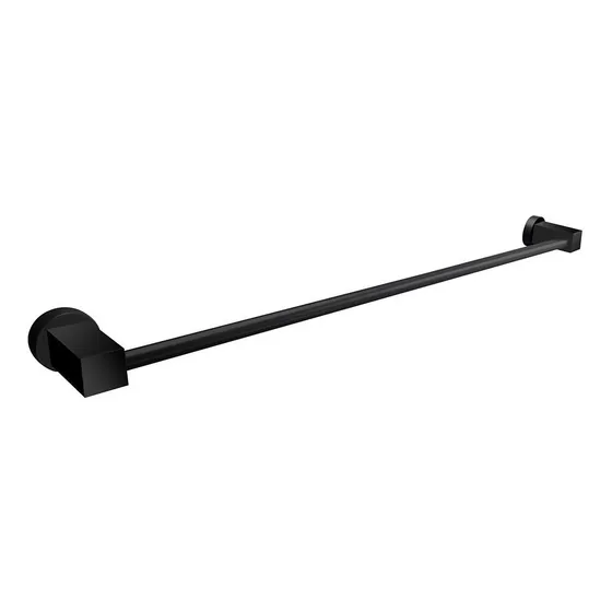 Toallero Barra Quadra Dark Negro Fundicion Pacifico Fp 60cm