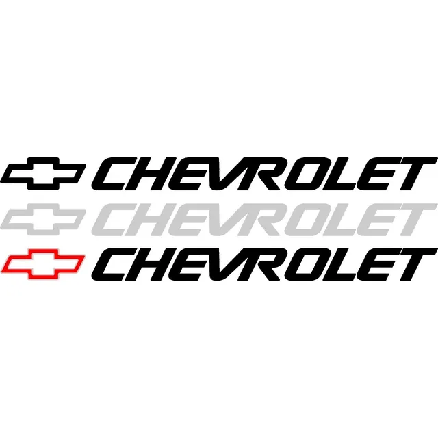 Calcomanía Chevrolet Compuerta 